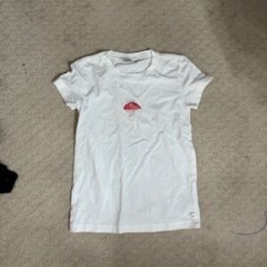 White TNA Mushroom Shirt